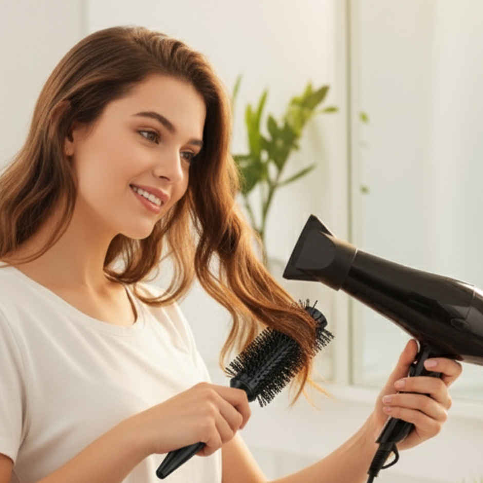 Midazzle Round Hair Brush for Curls, Volume & Waves Blow Dry | Assorted