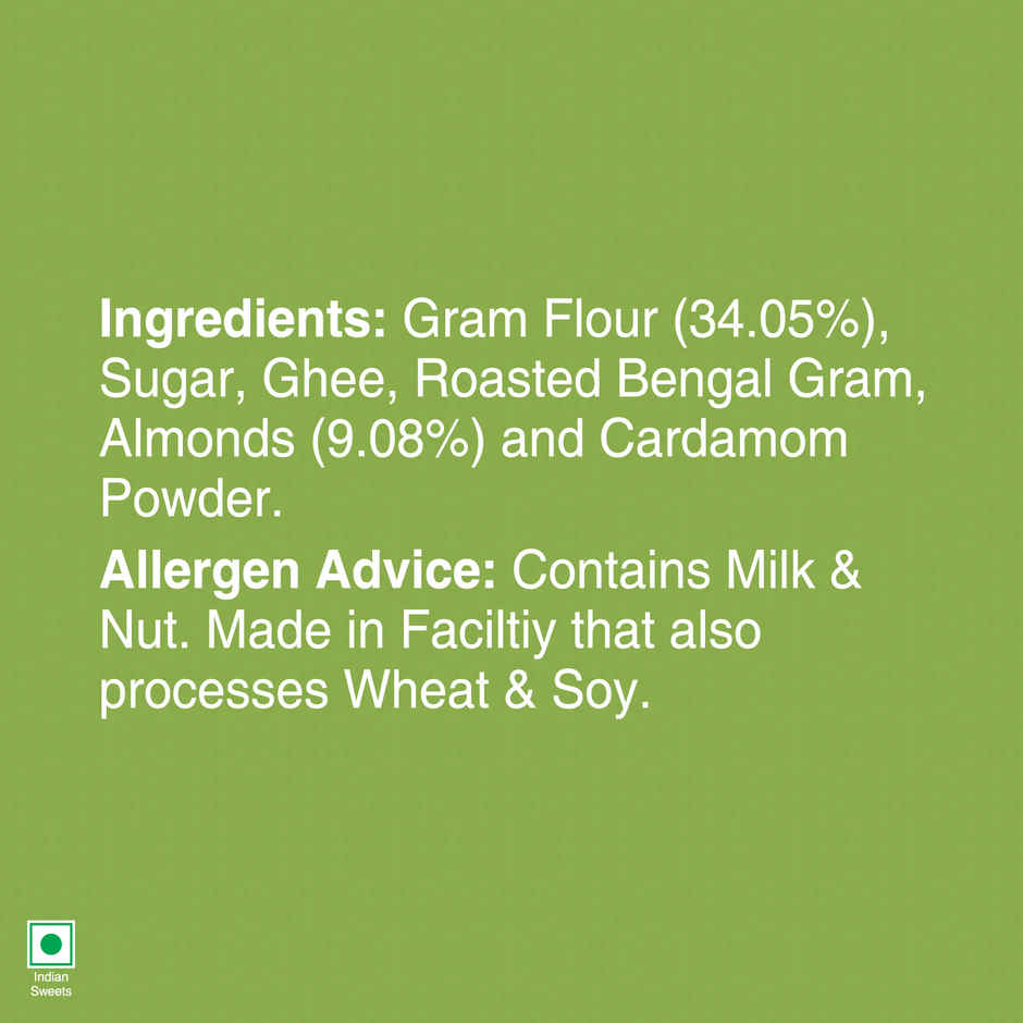 Ghee Chana Badam Barfi By UNIBIC Swaadesi