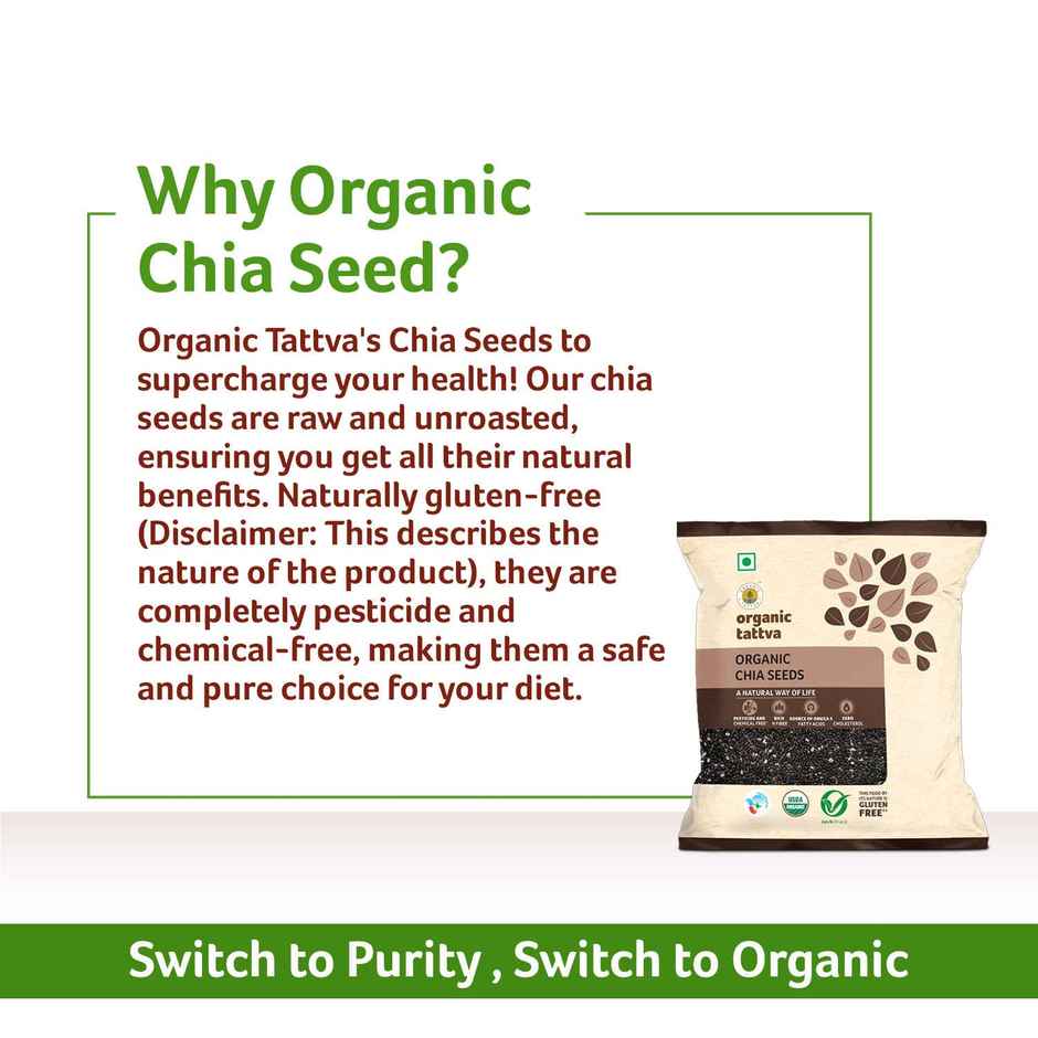 Organic Tattva Organic Chia Seeds
