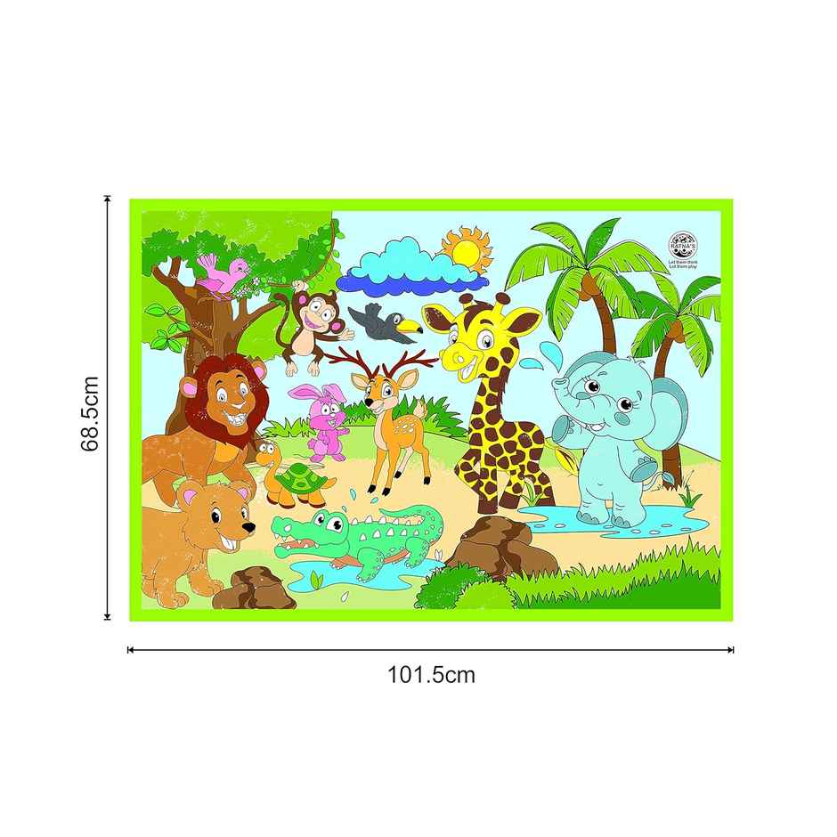 Ratna's My Colouring Mat Jungle