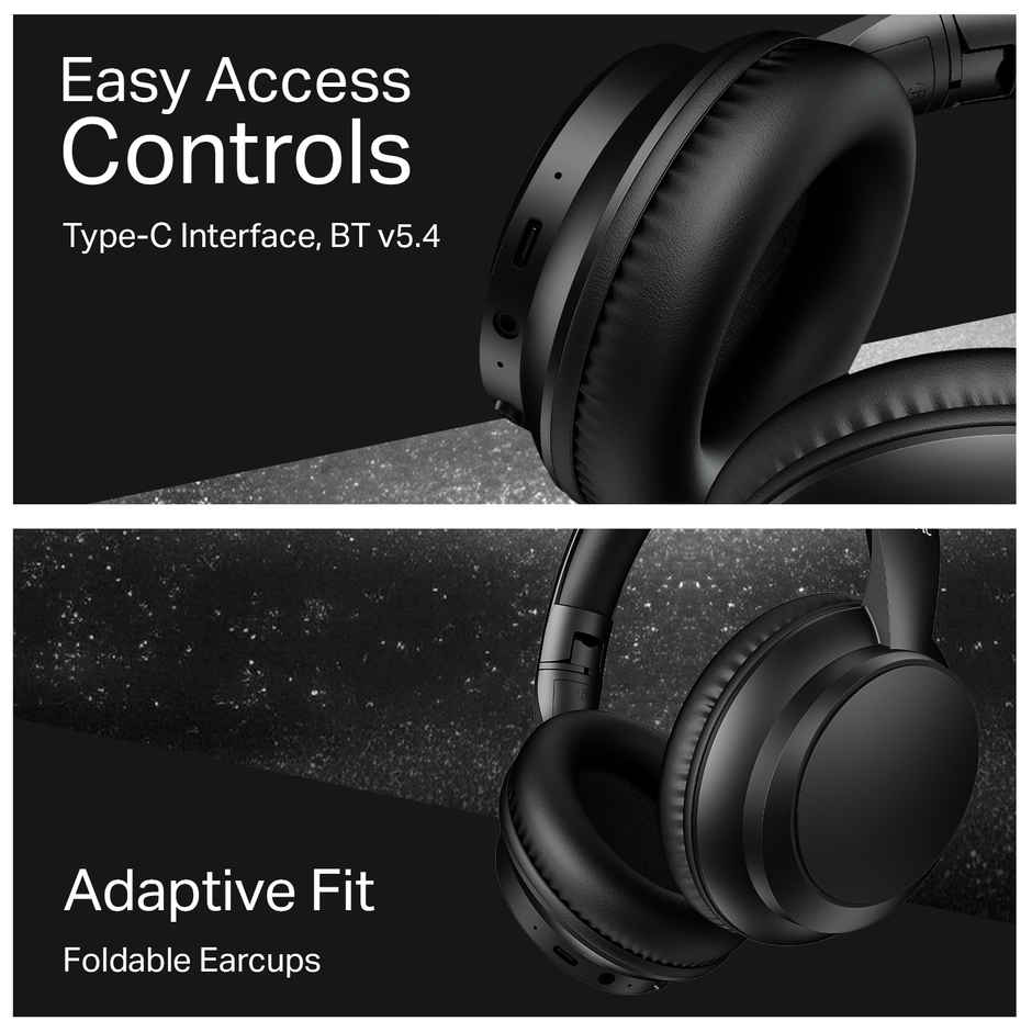 boAt Rockerz 371 Wireless Headphone | Black Sabre