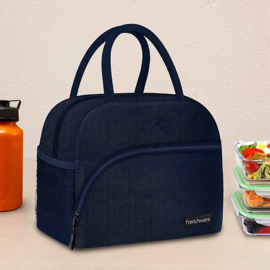 Frenchware Insulated Lunch Bag | Navy Blue