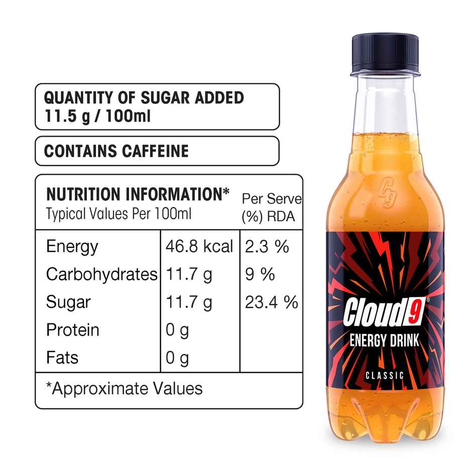 Cloud9 Beverages Energy Drink