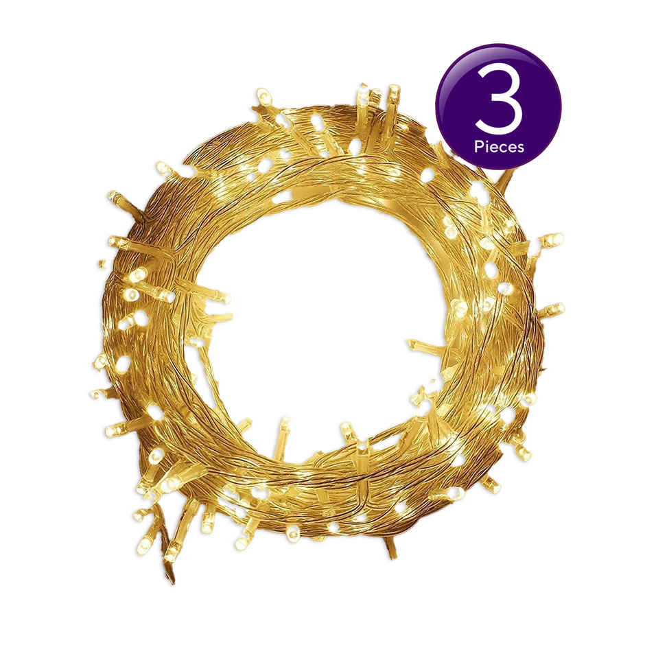 Quace 12M Warm White String Light Combo 