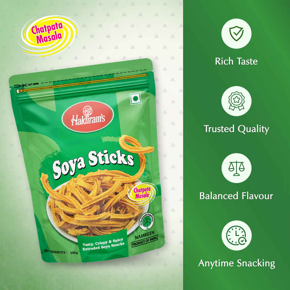 Haldiram's Soya Sticks | Savory Snack