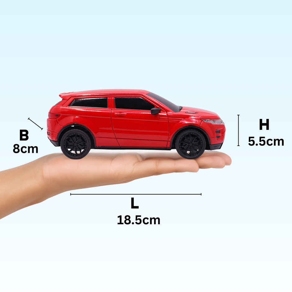 Race N Roll 1:24 Rechargeable Hi Speed Mini Remote Control Car | Rov Red