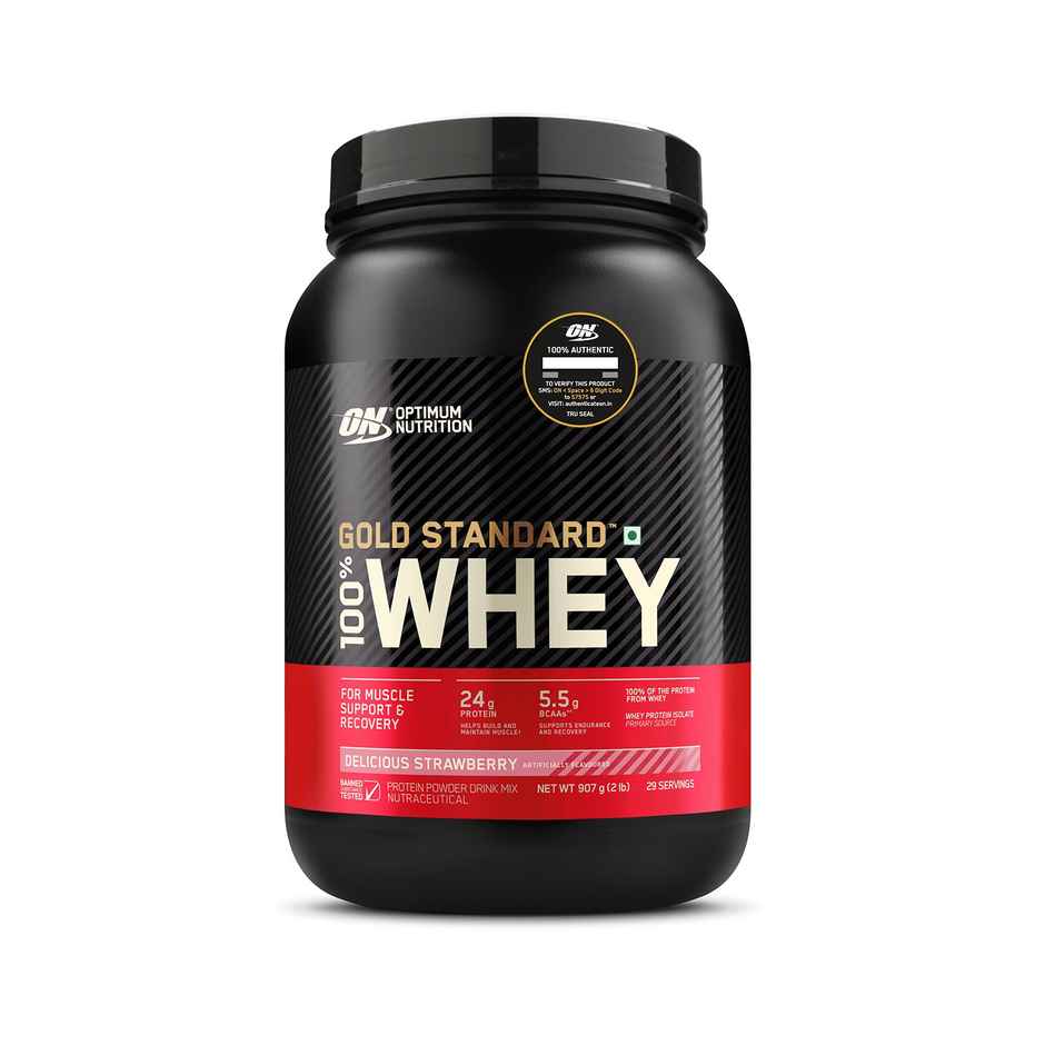 Optimum Nutrition Gold Standard Complete Whey Protein Powder - Strawberry