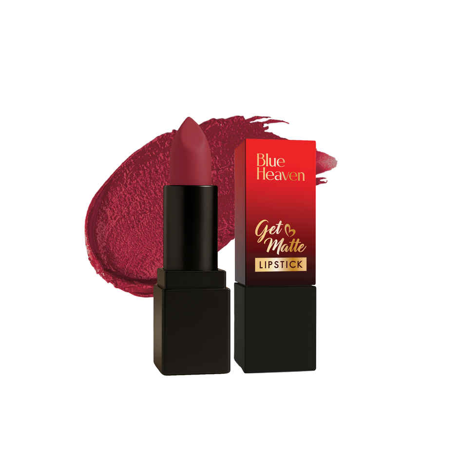 Blue Heaven Get Matte Lipstick Soft Matte Finish | Red & Maroon