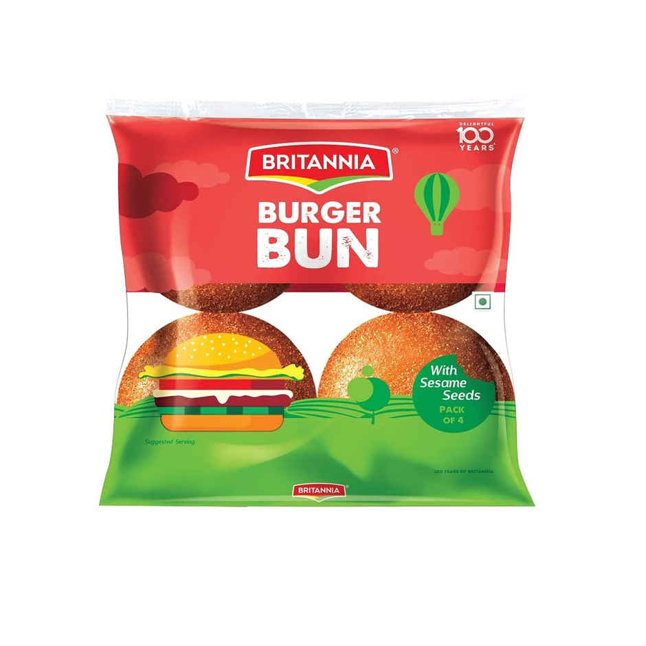 Britannia Burger Bun with Sesame Seed