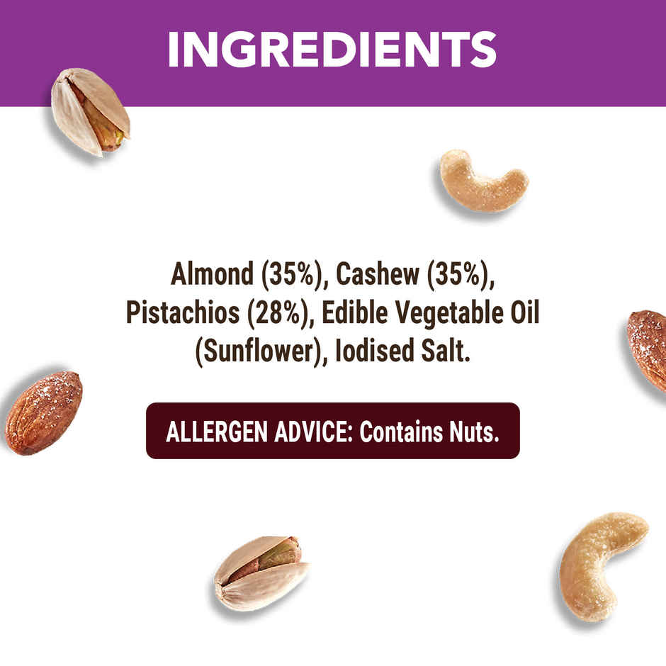 MOM Roasted Cashews, Almonds & Pista Nut Mix Combo