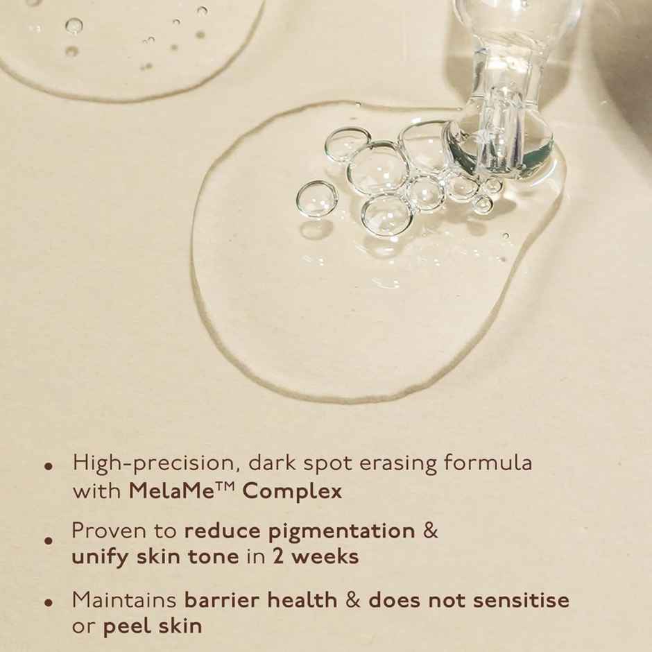 Asaya Advanced Anti Pigmentation Dark Spot Serum With Alpha Arbutin Niacinamide and Melam Complex