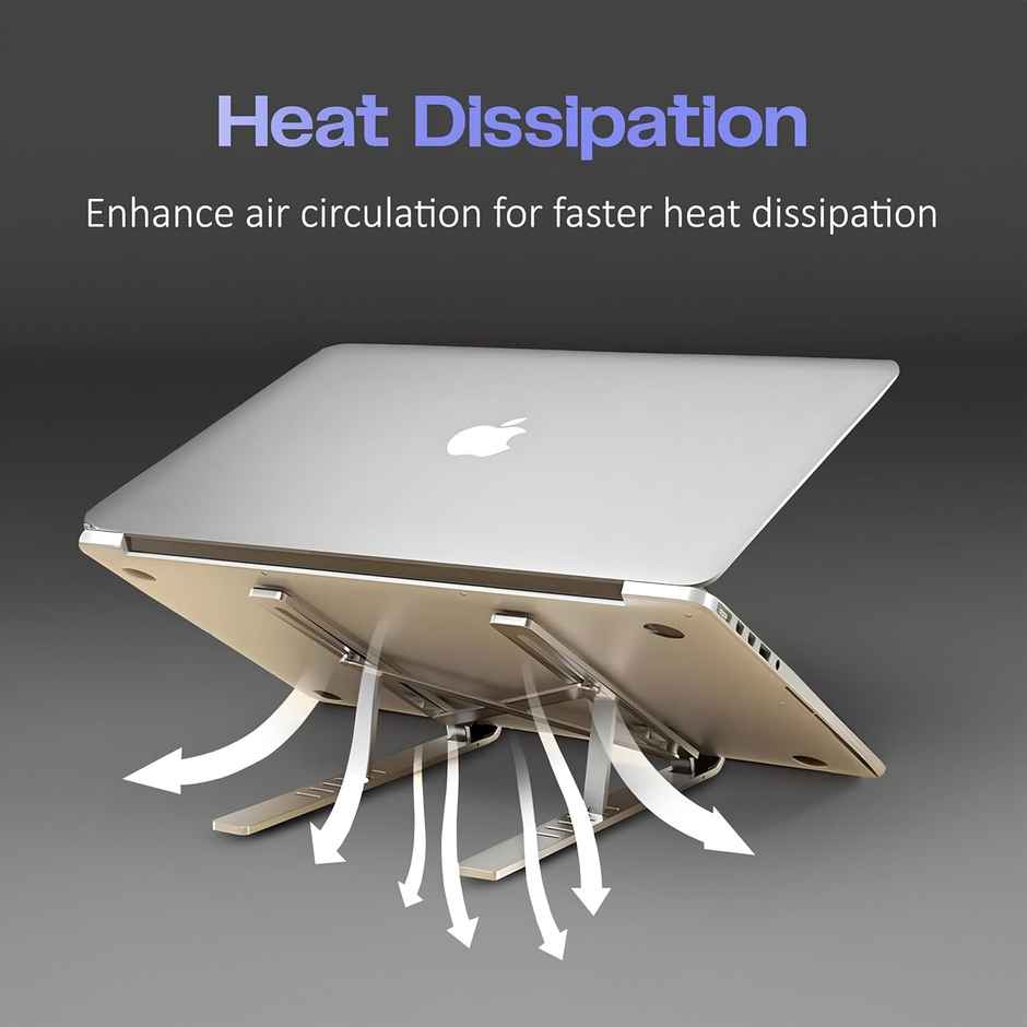 Tygot Laptop Stand Grey Tripod Stand