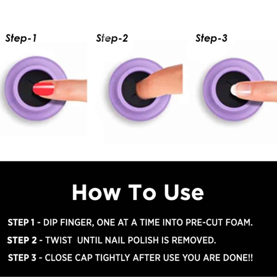 Colorbar Ultimate Nail Enamel Acetone Free Remover