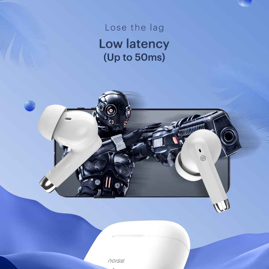 Noise Buds Aero Truly Wireless Earbuds - Snow White