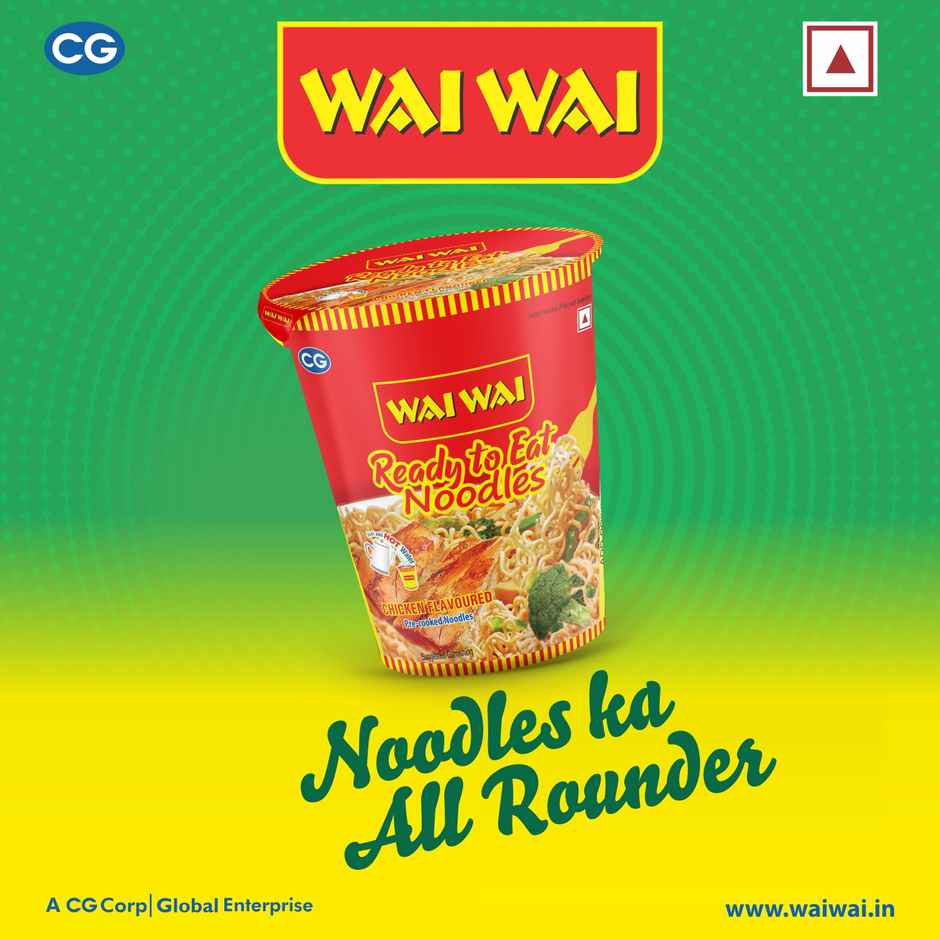 Wai Wai Ready To Eat Cup Noodles Chicken