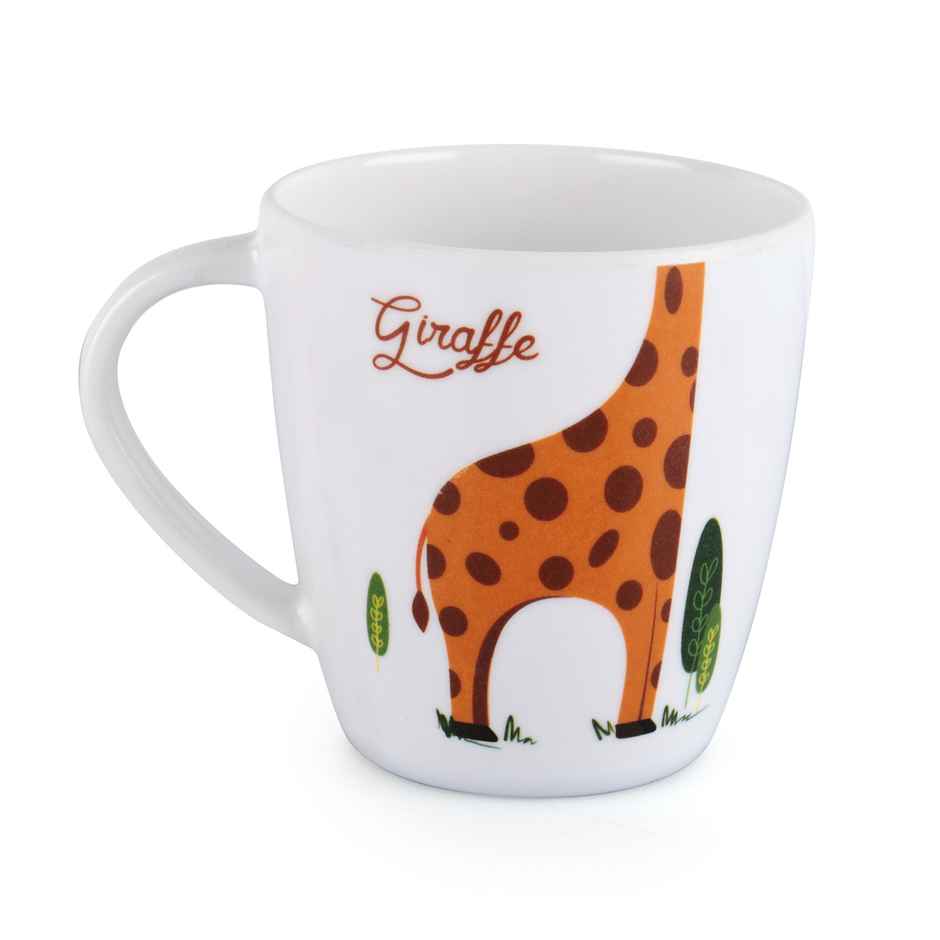 Cello Melamine Joycee Mugs | 200ml | Giraffe design | Set of 4