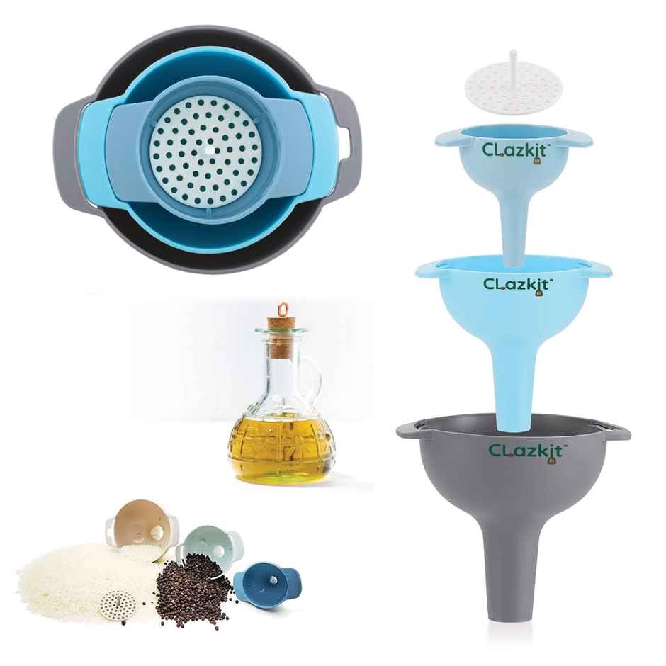 Clazkit� 3-Piece Kitchen Funnel Set