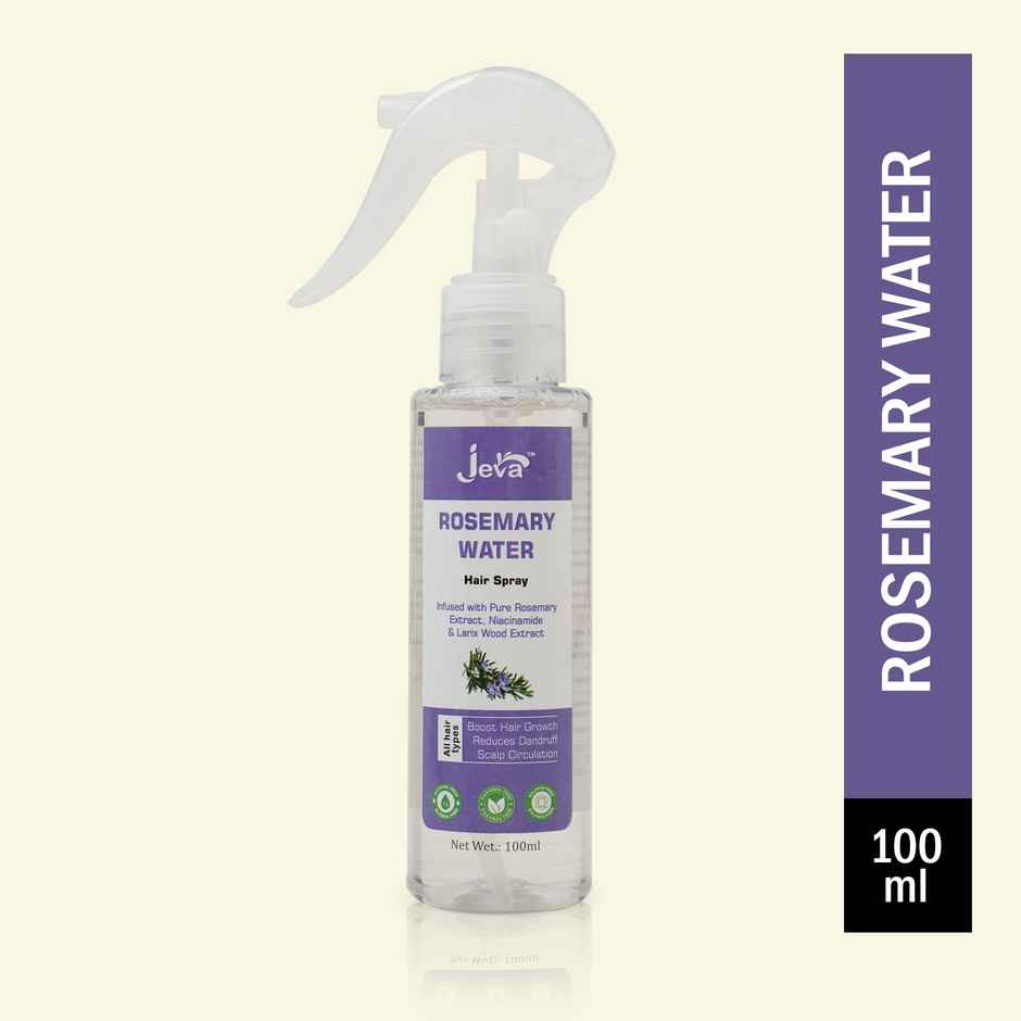 Jeva Rosemary Water Spray for Hair Growth | Frizz Control & Damage Protection