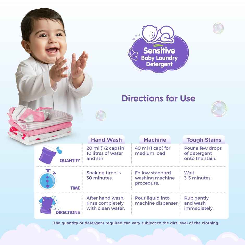 Himalaya Sensitive Baby Laundry Detergent Pouch