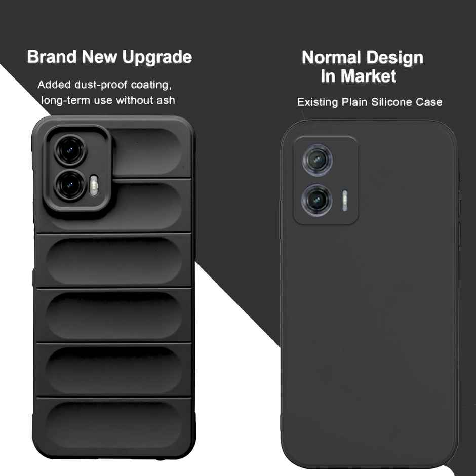 Artistque Case For Motorola Moto G73 5G Back Cover -Liquid Stripe Cover Silicone