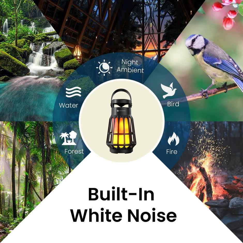 Portronics Dash 6 15W Portable Bluetooth Speaker with In-Built White Noise, In-Built Mic,Type C