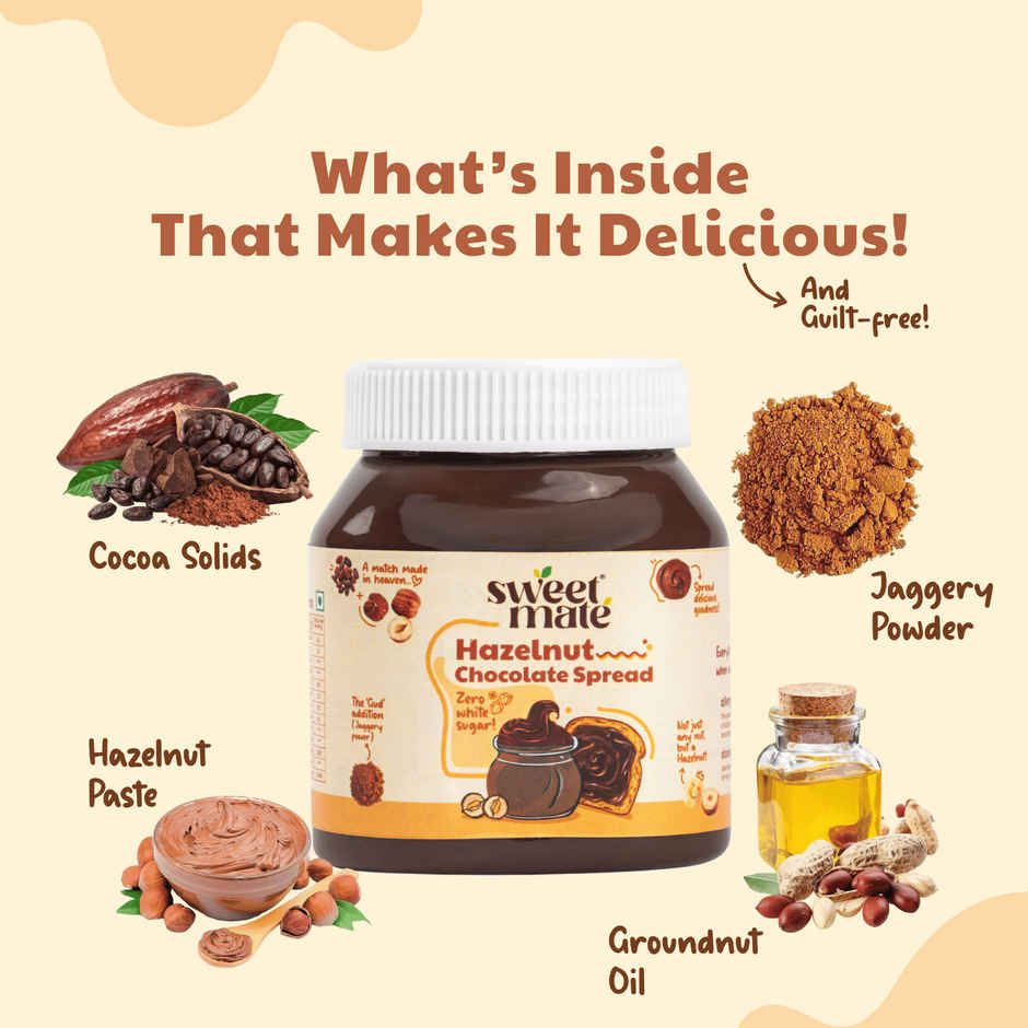 Sweetmate Sugar Free Hazelnut Chocolate Spread