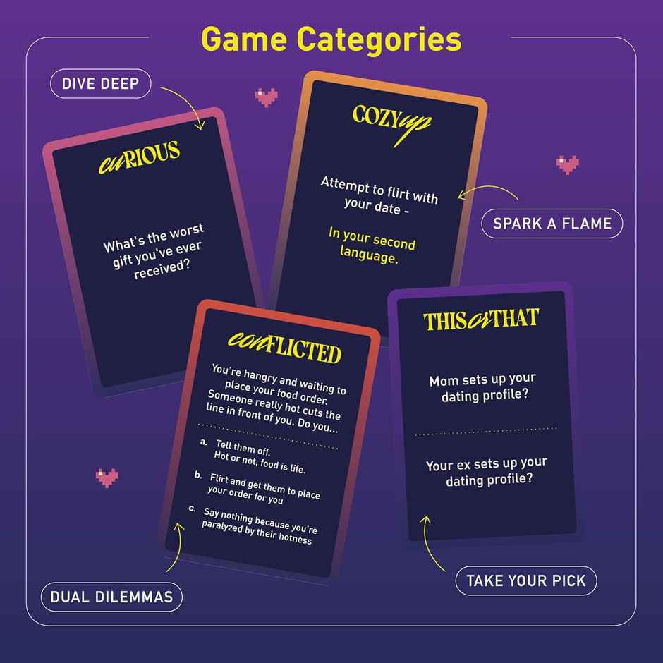 MyMuse Dating Cards Adult Game for Couples