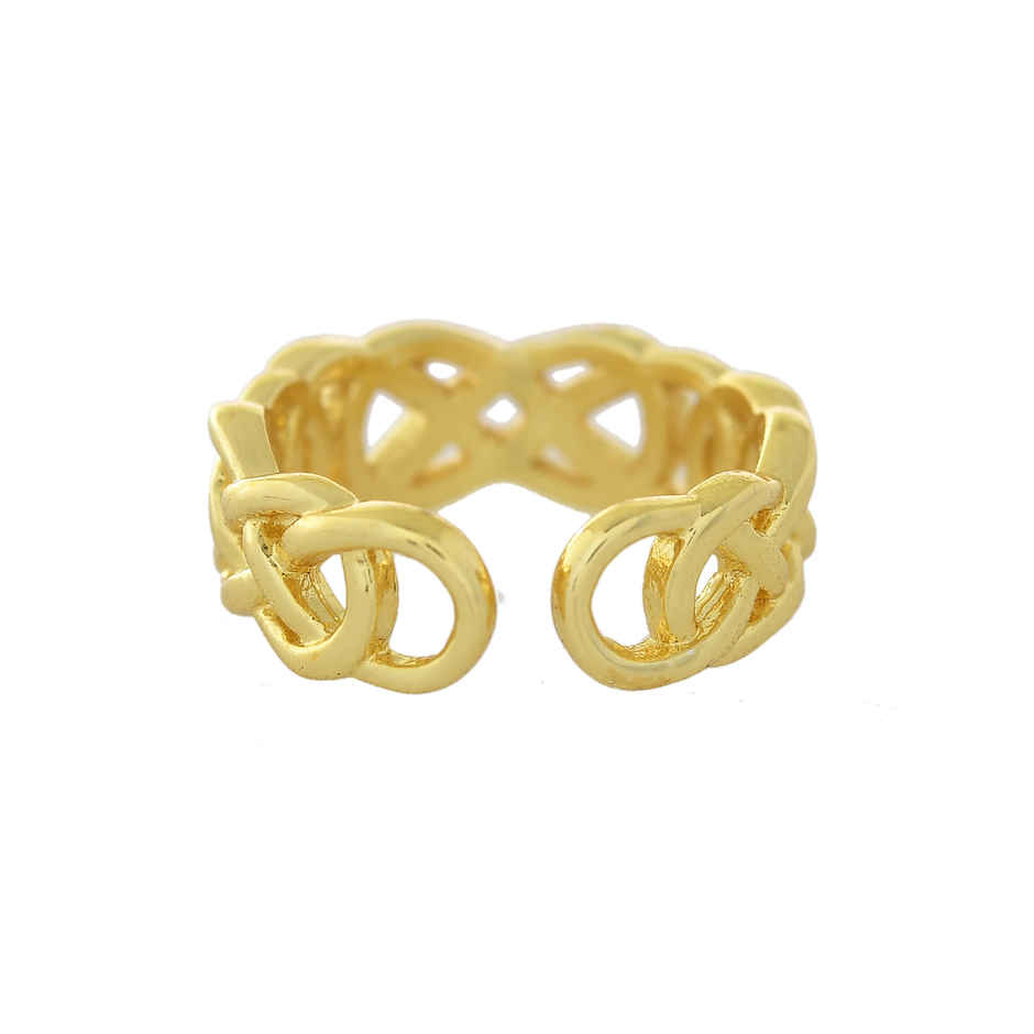 Voylla Valentine's Day Infinity Knot Of Love Ring