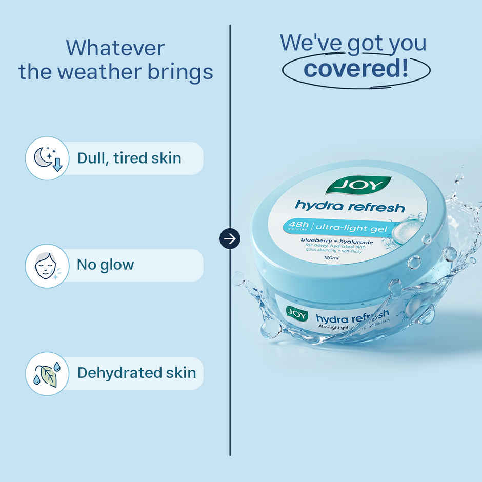 Joy Hydra Refresh Ultra Light Gel Cream Combo