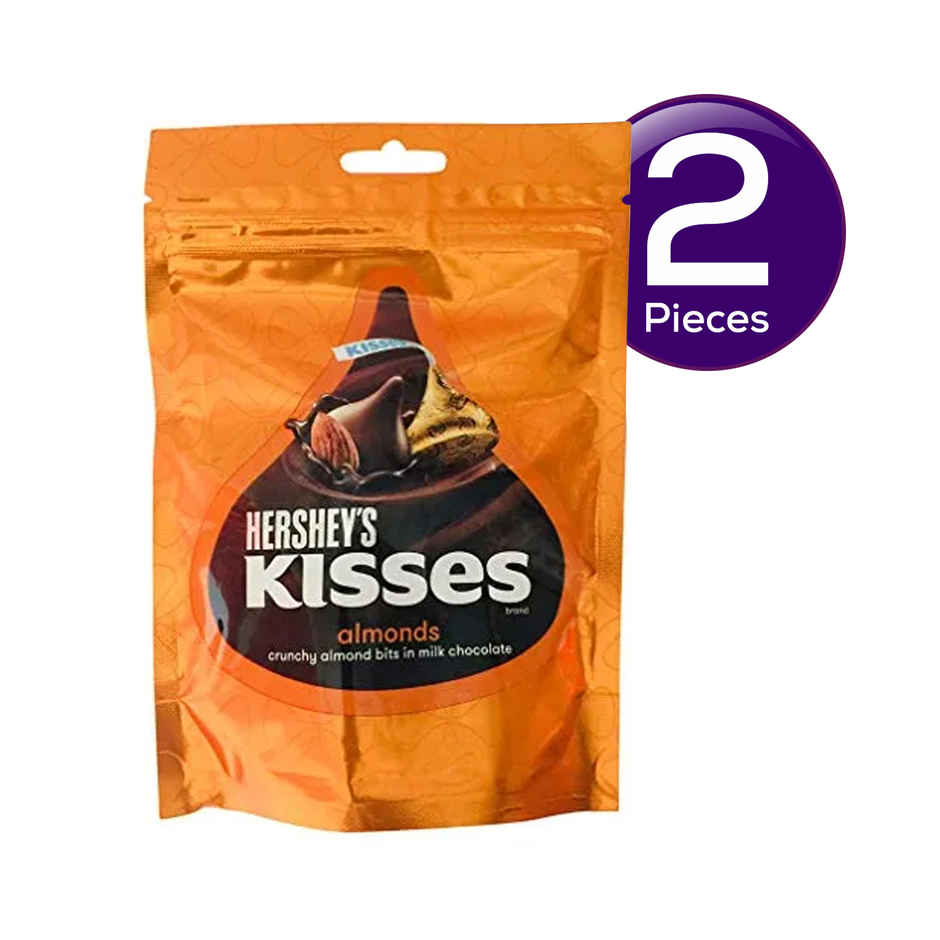 Hershey's Kisses Almonds Chocolate Share Bag Combo