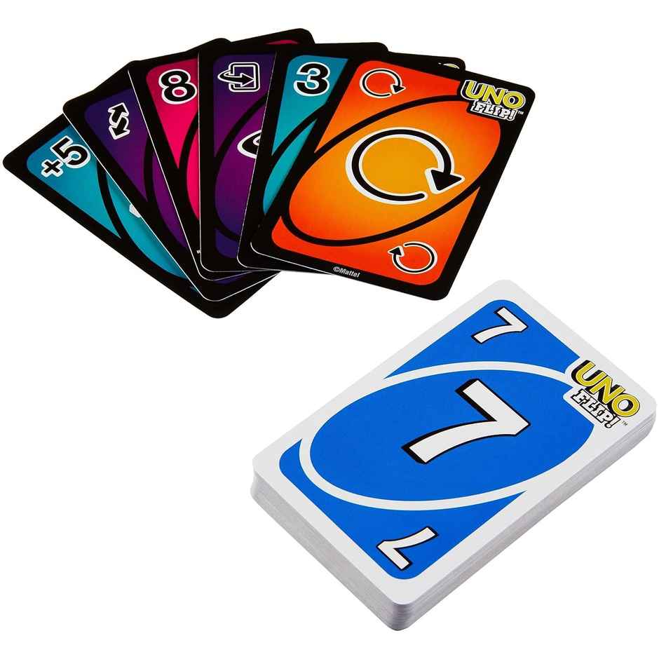 Mattel Games Uno Flip Playing Card Combo