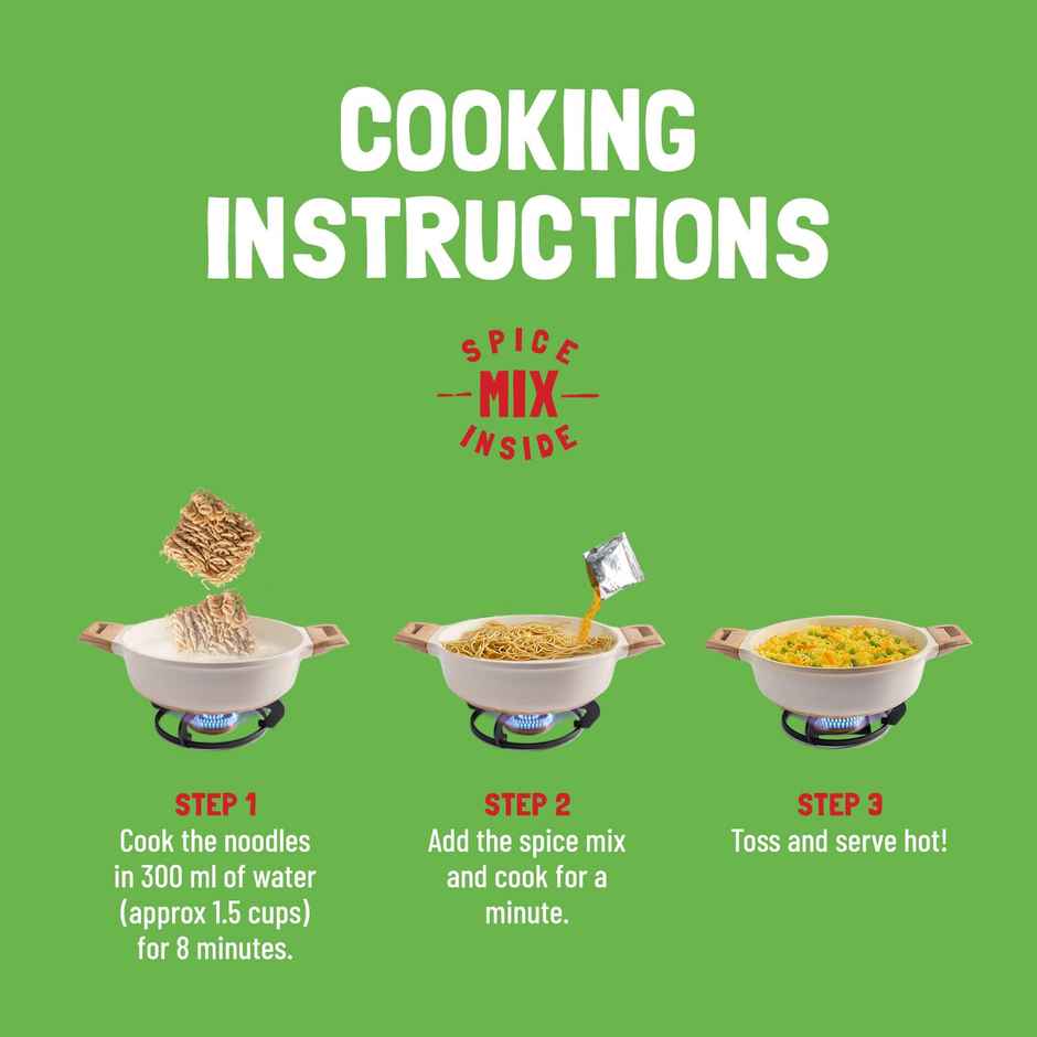 Slurrp Farm No Maida Instant Noodles Combo Not Fried No Msg Mild Masala and Yummy Masala