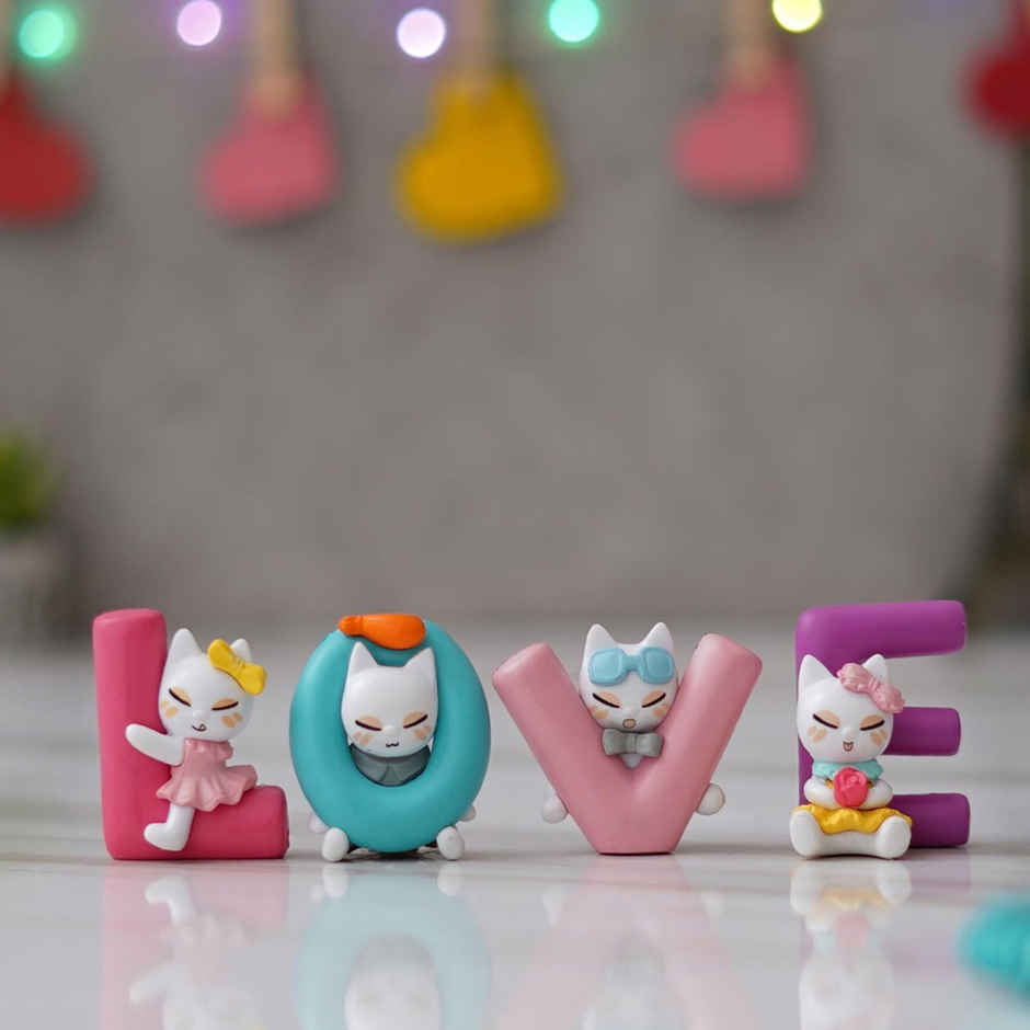 Casacraft by Pepperfry Love Animated Characters Multicolor Polyresin Showpc