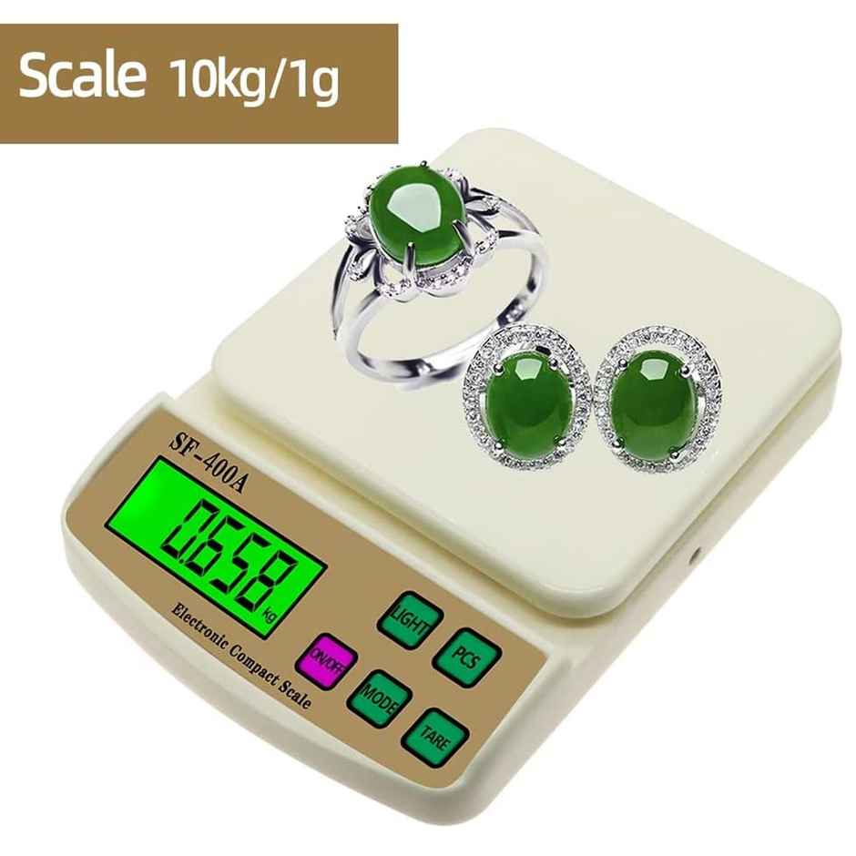 Desidiya Digital Kitchen Scale SF-400A - 10kg Weight Machine with Backlit LCD Display | Kitchen Use