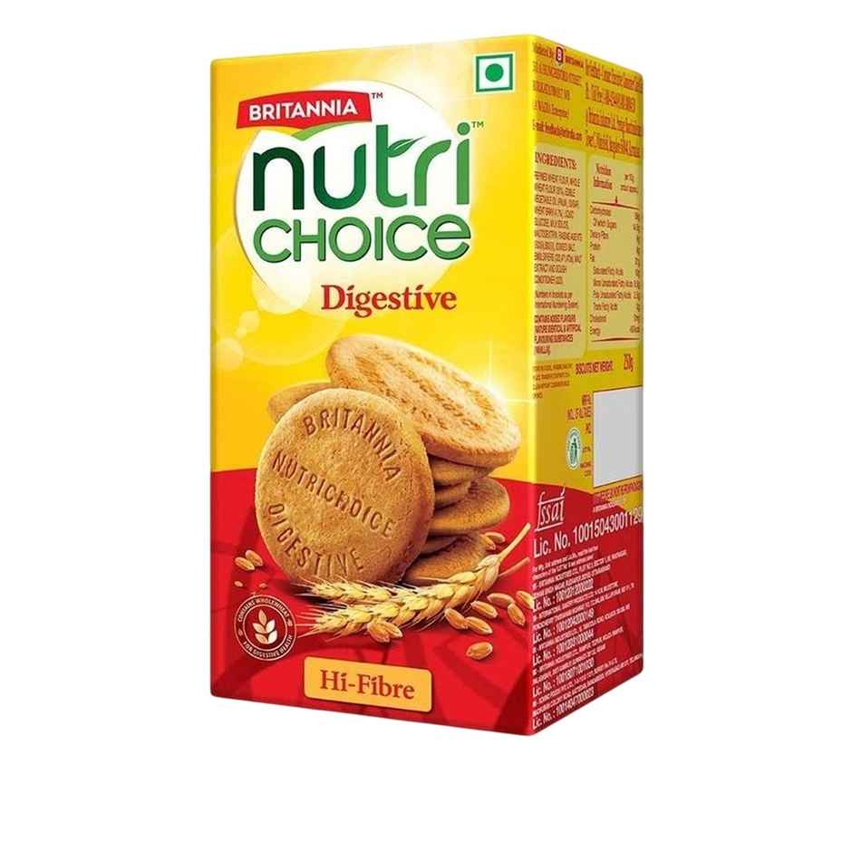 Britannia Nutrichoice High-Fibre Digestive Biscuits Combo