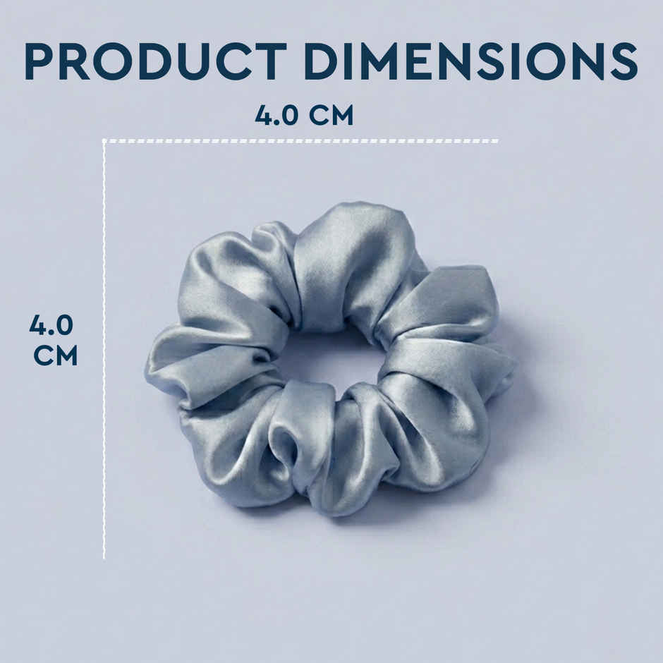 Gubb Satin Scrunchie | Grey