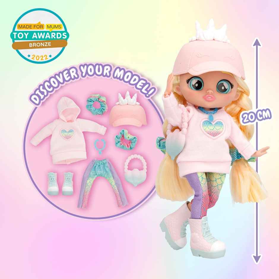 Hamleys Cry Babies Bff Stella Fashion Doll With 9+ Surprises Including Outfit And Accessories Toy