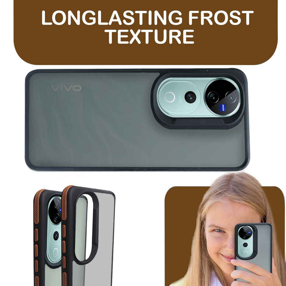 Artistque Case for Vivo V40 | V40 Pro | T3 Ultra 5g Back Cover - Frosted Series