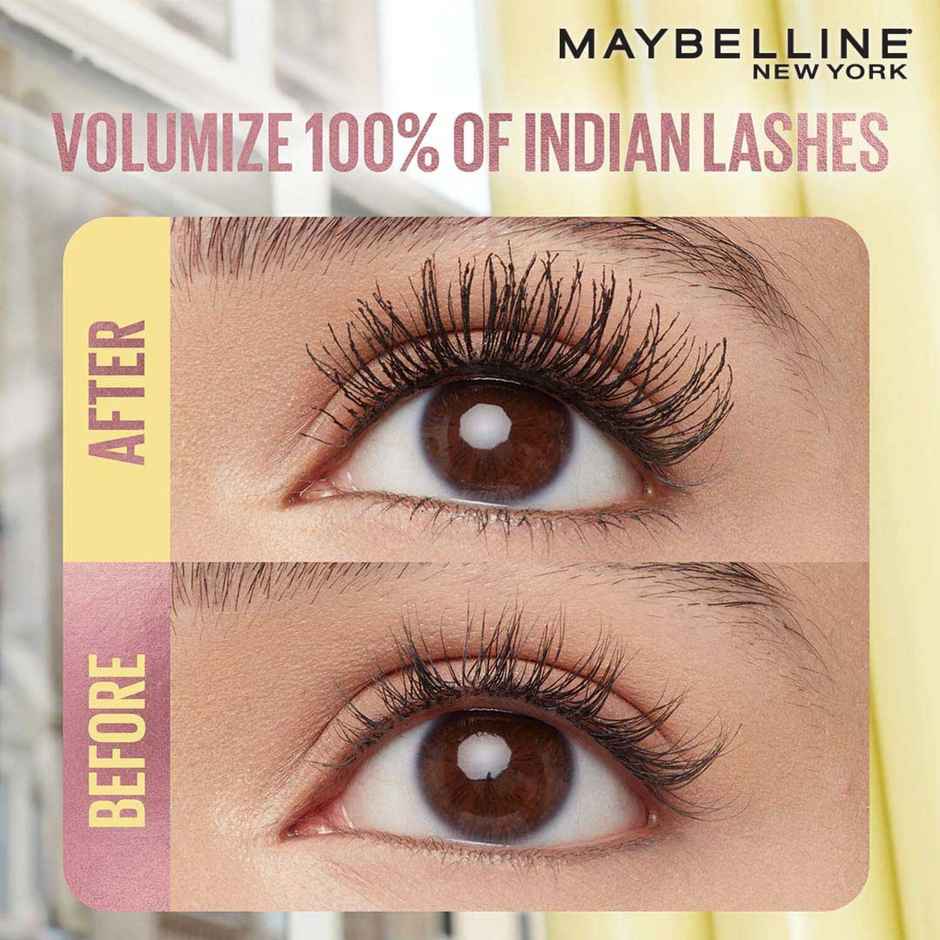 Maybelline Colossal Bubble Waterproof Mascara - Volumizing, Buildable & Lightweight