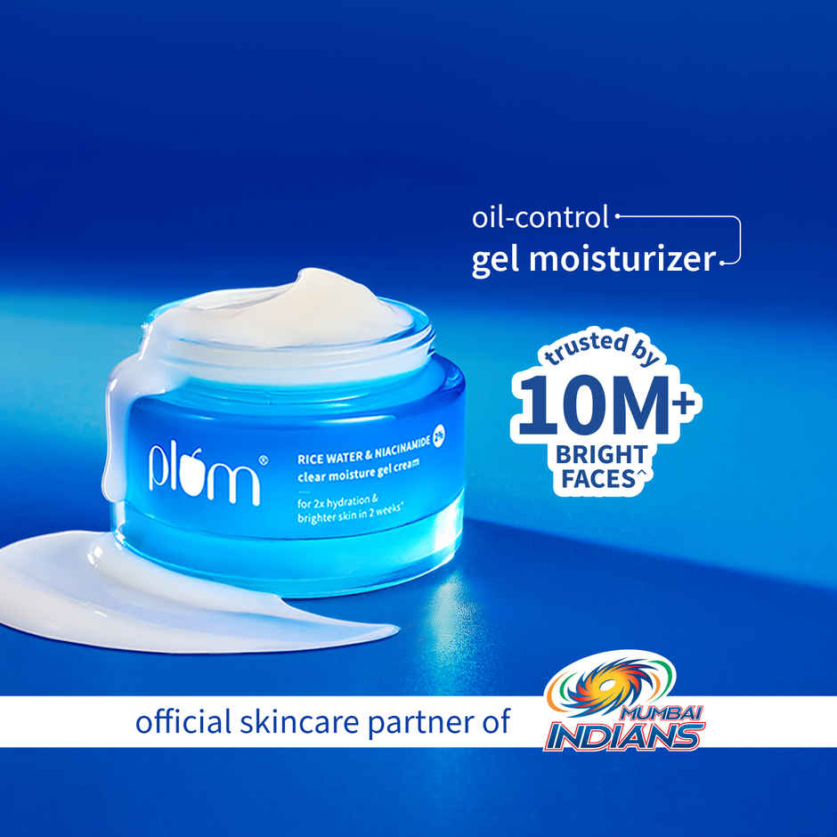 Plum Rice Water & Niacinamide 2% Clear Moisture Gel Cream