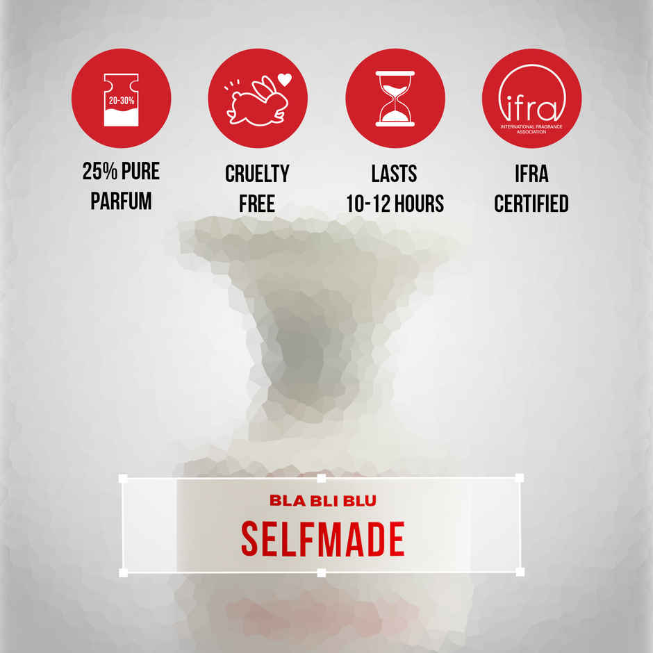 BLA BLI BLU Selfmade Perfume for Men | Vanilla & Bergamot Notes | Long Lasting Perfume