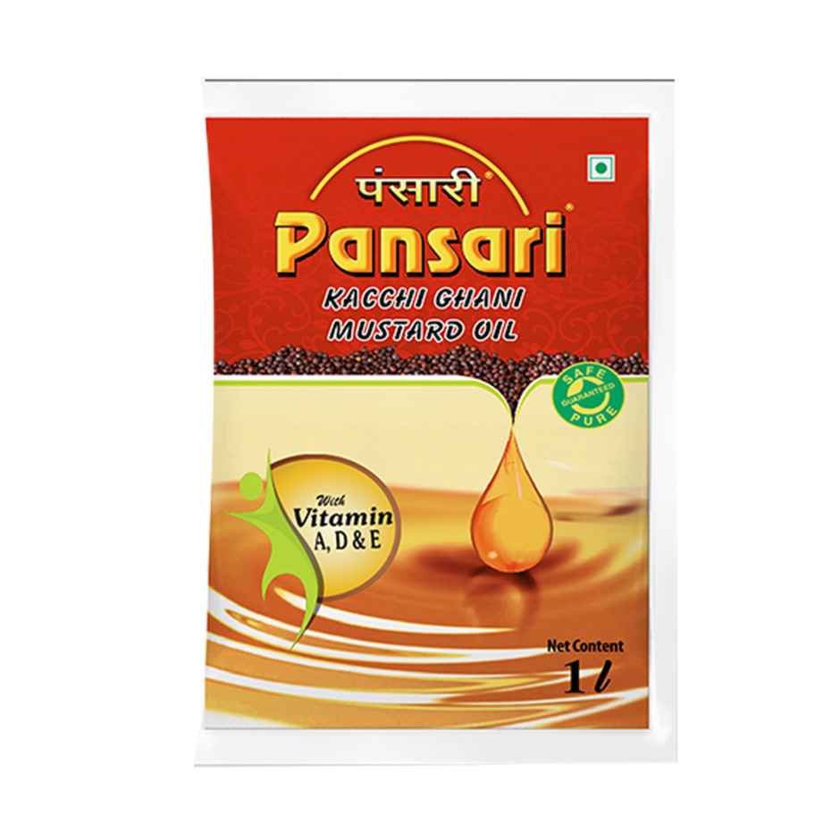 Pansari Kacchi Ghani Mustard Oil Pouch