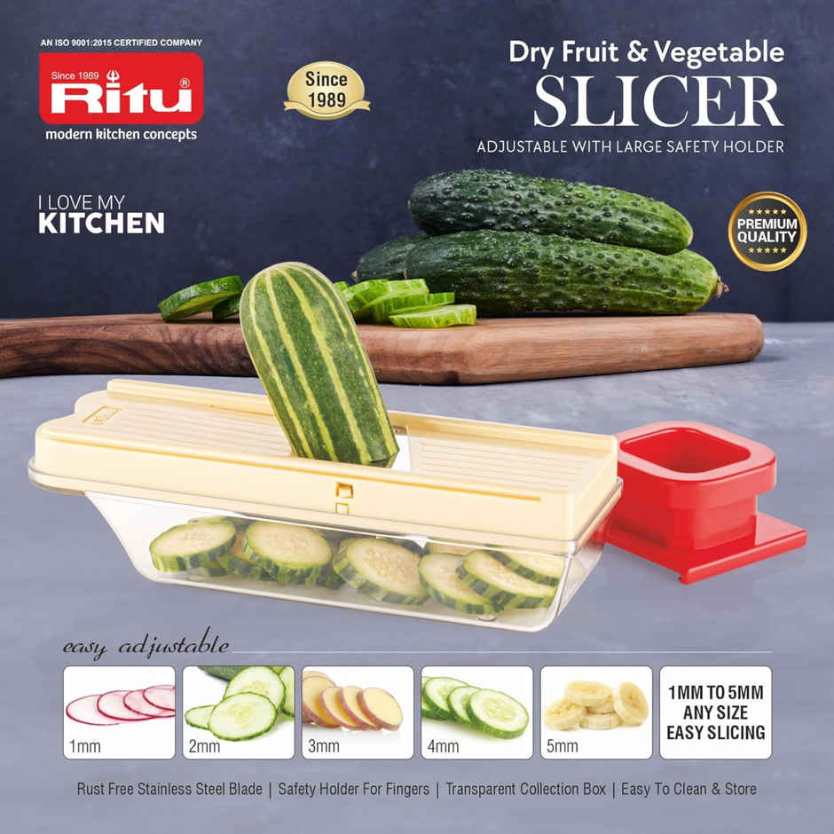 Ritu Dry Fruit & Veg Slicer