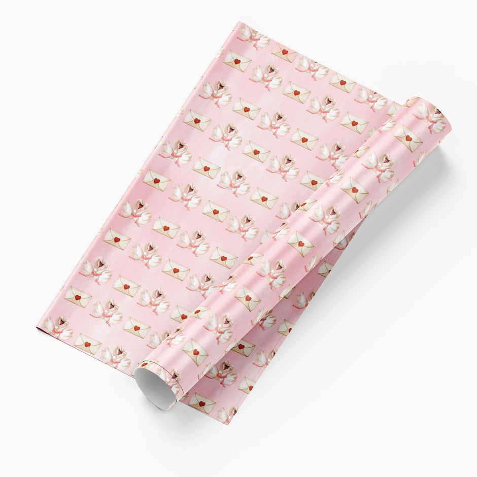 Tiger Notes Gift Wrap | Pink Swan