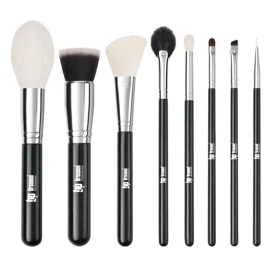 Bronson Professional Premium Makeup Brush Set Soft Bristles for Face Eyes and Lips