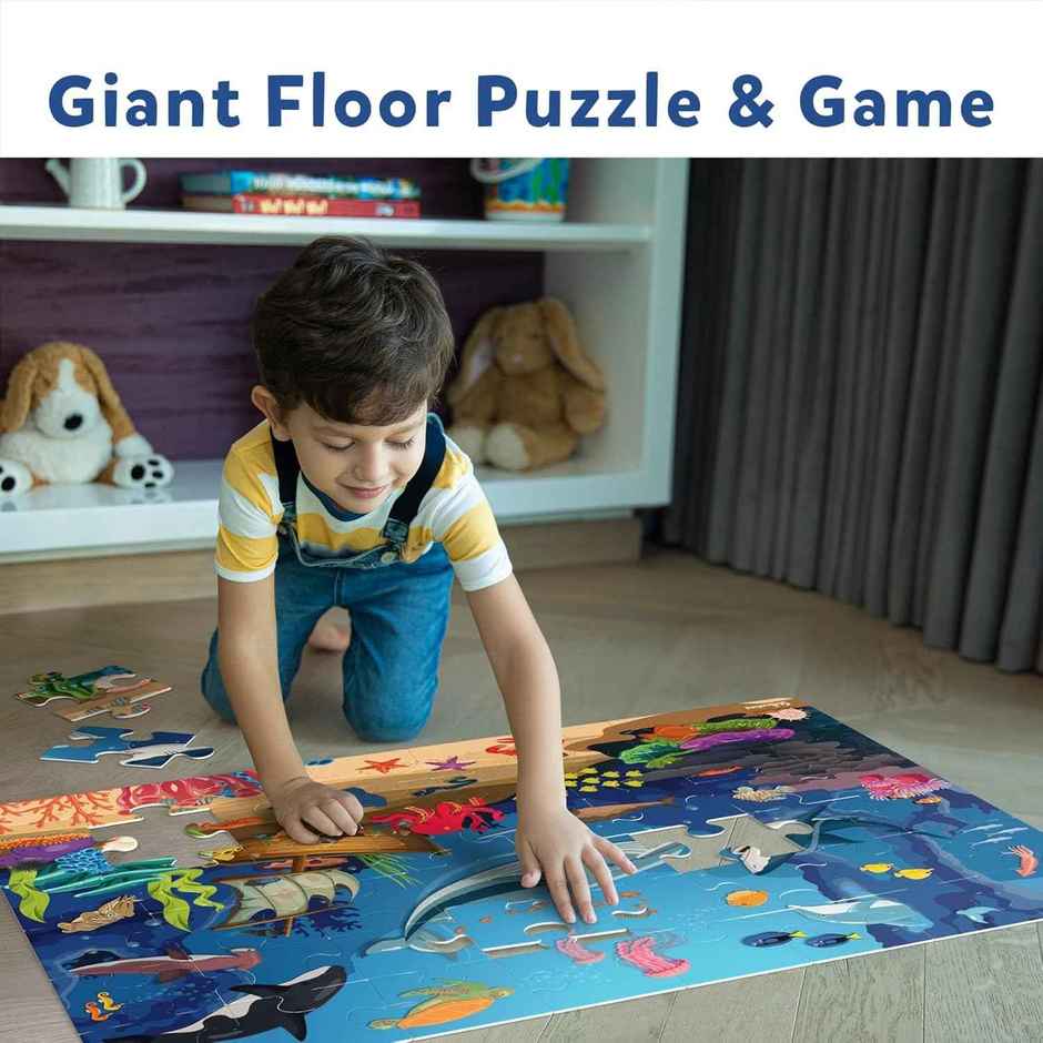 Skillmatics Piece & Play - Underwater Animals Puzzle (3 - 7 Years)