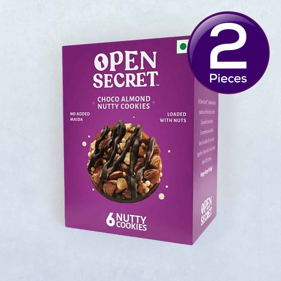 Open Secret Zero Maida Chocolate Almond Flavoured Biscuits | Artificial Flavour-free Combo