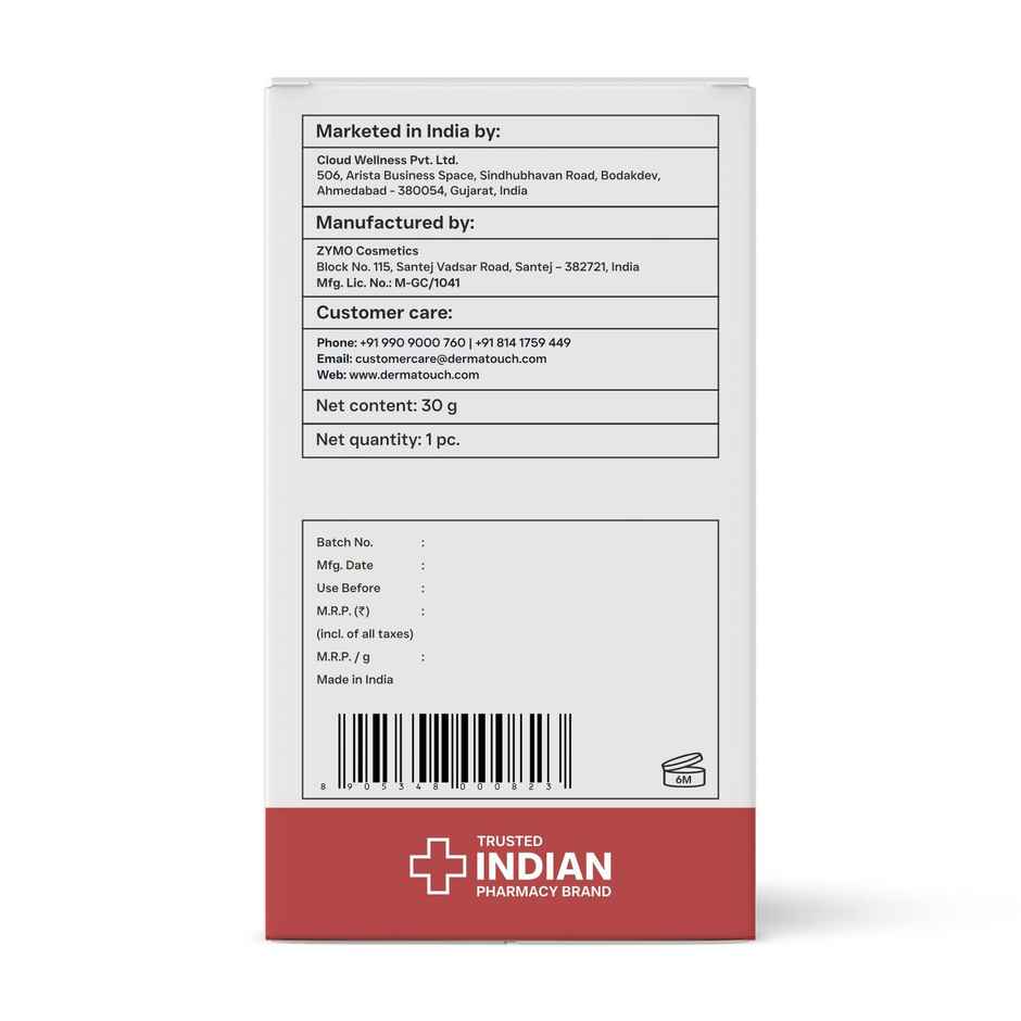 Dermatouch Bright & Even Tone Face Wash With Niacinamide Vitamin E And Kojic Acid Uneven Tone