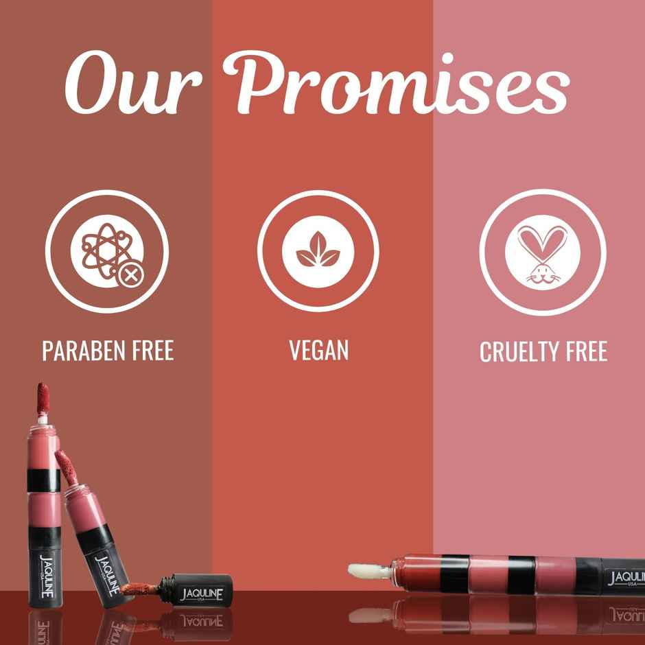 Jaquline USA Stack Attack 4 in 1 Liquid Lipstick - Boss Bold