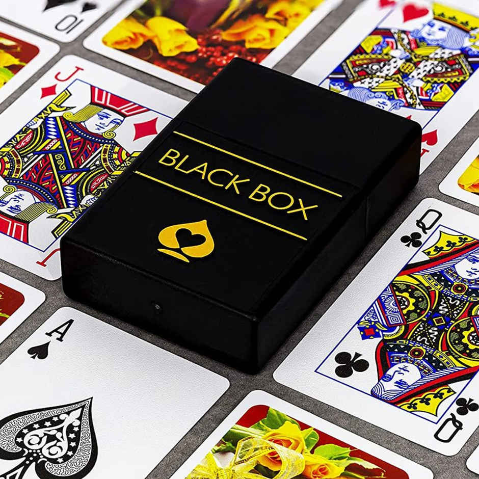 Parksons Cartamundi Plastic Playing Cards Black Box Premium Combo